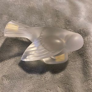 Lalique Crystal Sparrow